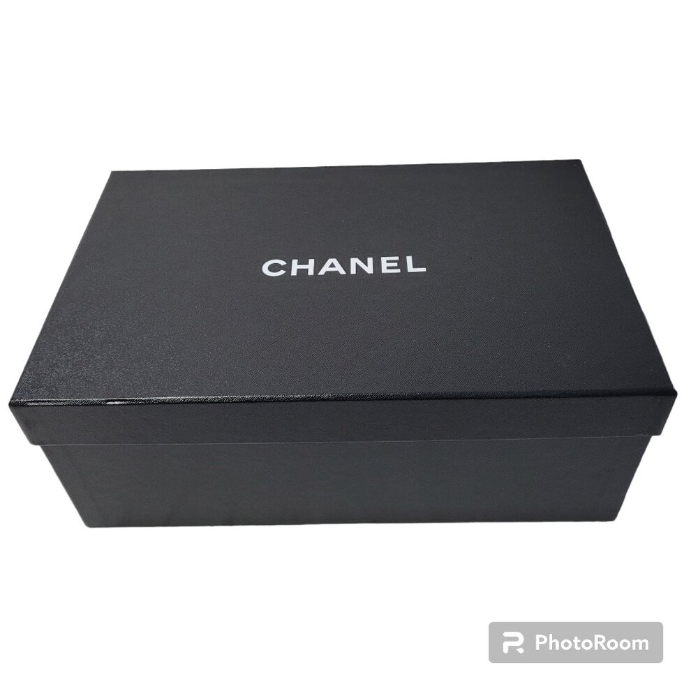 Chanel Gift Box Decorative Storage Shoe Box Empty Authentic 13 x 8.5 x 5 in